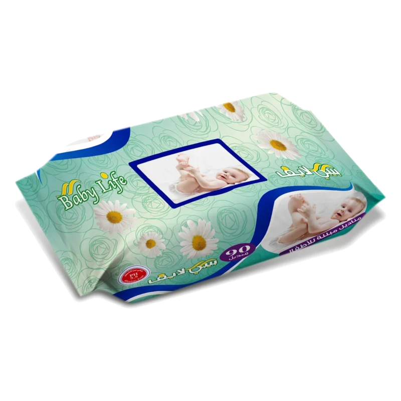Baby Life Wipes — 90 wipes · green