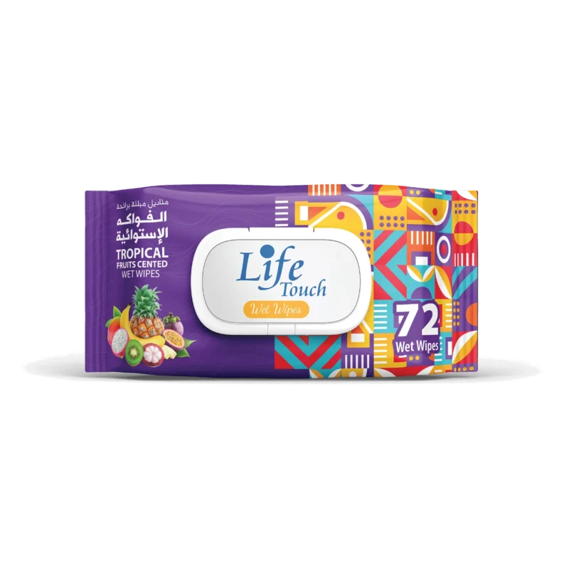 Life Touch Wet Wipes · 72 — Tropical